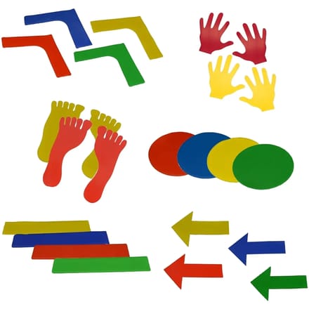 Vloermarkeerset voor kinderen Sporti