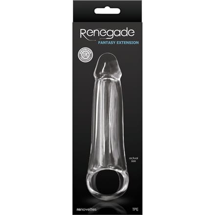 NS Novelties - Renegade Fantasy Extension M - Sleeves Penis Transparant
