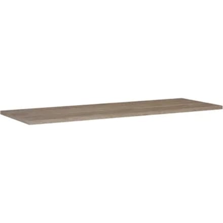 Elita Wastafelblad - Mdf - Pvc - Natuurlijk Eiken - 143,8x46,4cm