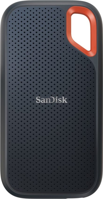 SANDISK Extreme Portable v2 SSD - 8TB - Grijs - External hard drive SSD - USB 3.2 Gen 2