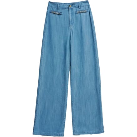 Dames wijde jeans Salsa Jeans Lightdenim