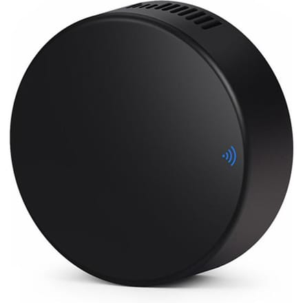 WiFi Slimme IR Afstandsbediening Universele Mini IR Afstandsbediening met Temperatuur- en Vochtigheidssensor zwart