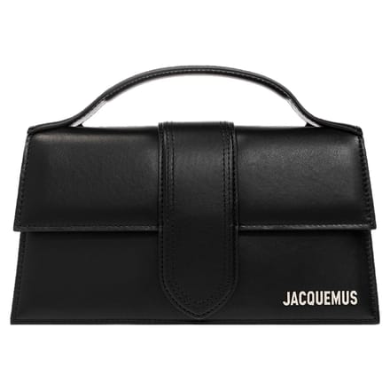 Jacquemus Le Grand Bambino Tas - Zilveren Logo
