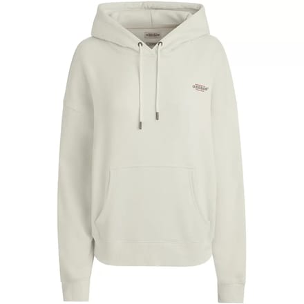 Guess Jeans American Trad Hoodie Wit L Vrouw