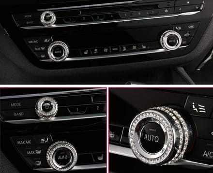 Glanzende Strass Kristal Auto Interieur Decoratie Covers Geschikt voor X5 X6 Modellen (2011-2017)