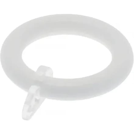 Decomode - Gordijnring - Metaal - Wit - Dia. 28mm - 10 Stuks