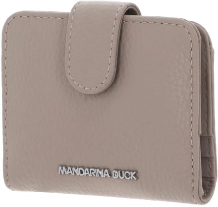 MANDARINA DUCK Leren kaarthoes Mellow Leather Card Case Warm Taupe