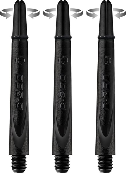 Harrows Carbon 360 Shafts Black - Dart Shafts