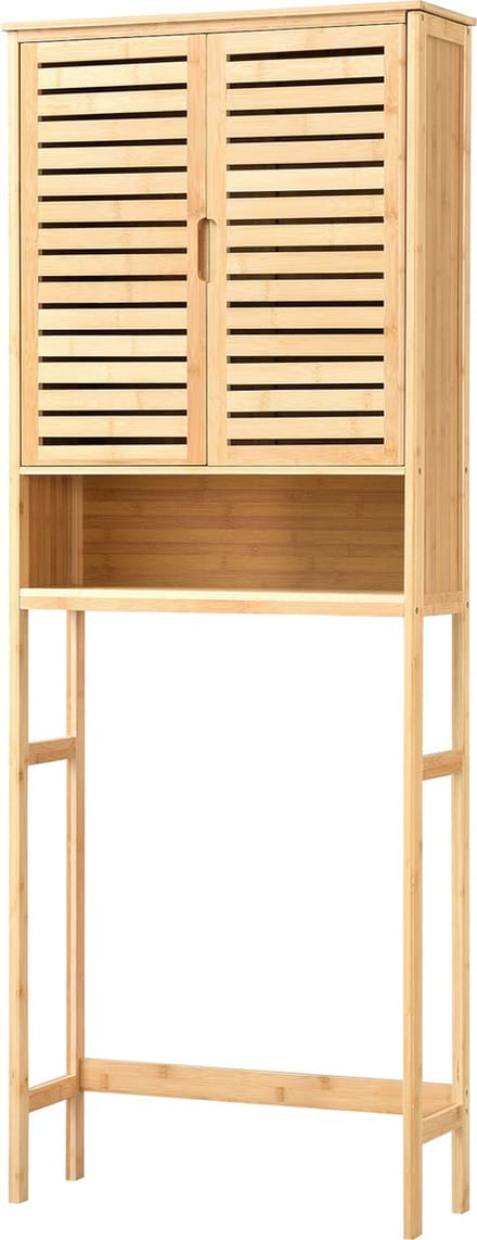 Ombouwkast Geta toiletombouw bamboe 170x66x23 cm