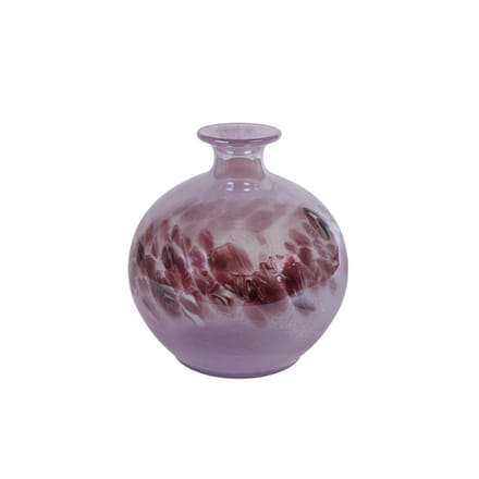 Vaas Orla - Glas - Paars - 22x22x23,5 cm