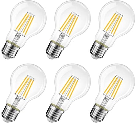 LED Lamp E27 Warm Wit 2700K - 470 Lumen, Vervangt 40 Watt - Verpakking van 6