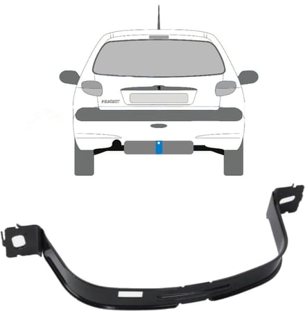 Brandstoftank klemmen voor Peugeot 206 206+ 1998-2012