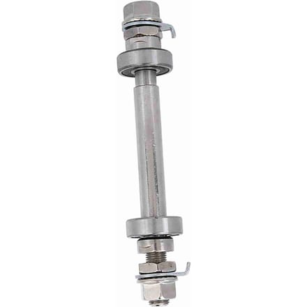 Duurzame Metalen Fietswiel Naaf As Voor Achter Massieve As Hendel Fiets Reparatie Gereedschap Accessoires Front axle gray