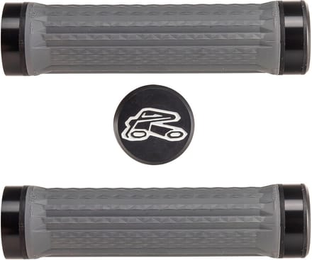 Renthal Traction Lock On Medium Handvatten Grijs