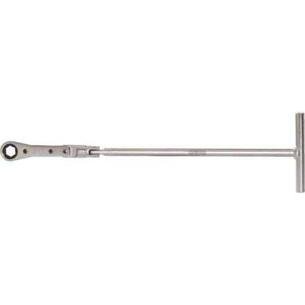 KS Tools 500.7341 Gloeikaarsen-T-handgreep-ringratel, 10 mm