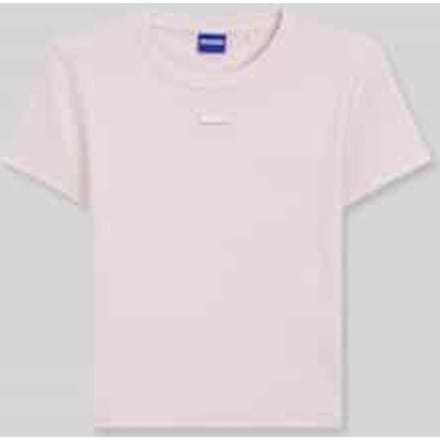 slim fit kort T-shirt van katoenmix model 'BABY TEE_B'