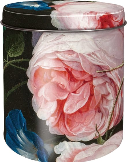 Stroopwafel blik - Bloemen - De Heem