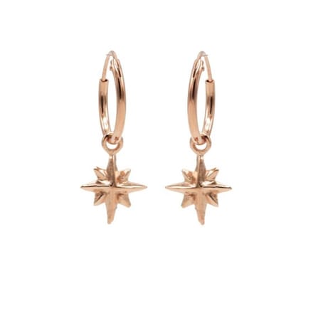 Karma Symbols oorbel Morningstar M1935