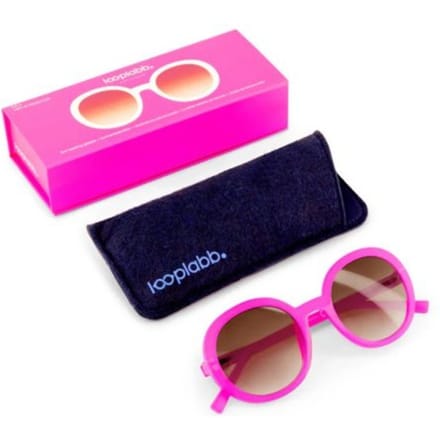 Looplabb zonnebril sterkte +2,50 model jane neon roze