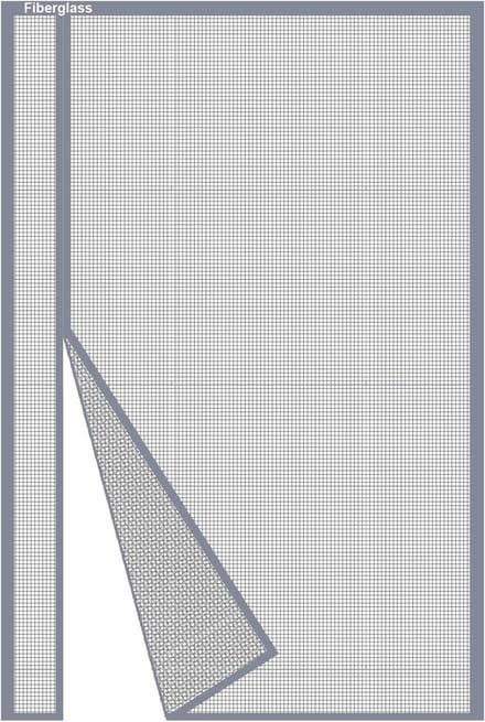 Horren Deur 85x200cm met Magnetische Sluiting - Automatisch Sluitend Muggenhor voor Balkon en Terrasdeur