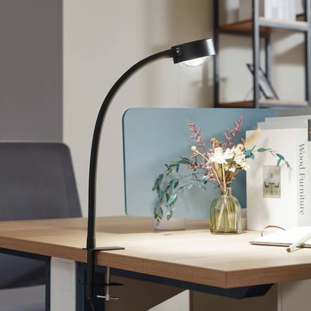 Lindby - Klemlamp - 1licht - IJzer - H: 25 cm - GX53 - matzwart