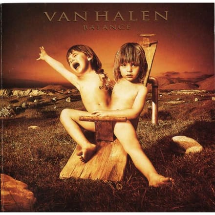 CD VAN HALEN - Balance 9457602 Warner Bros. Re 1995 US Rock Gebruikt brown