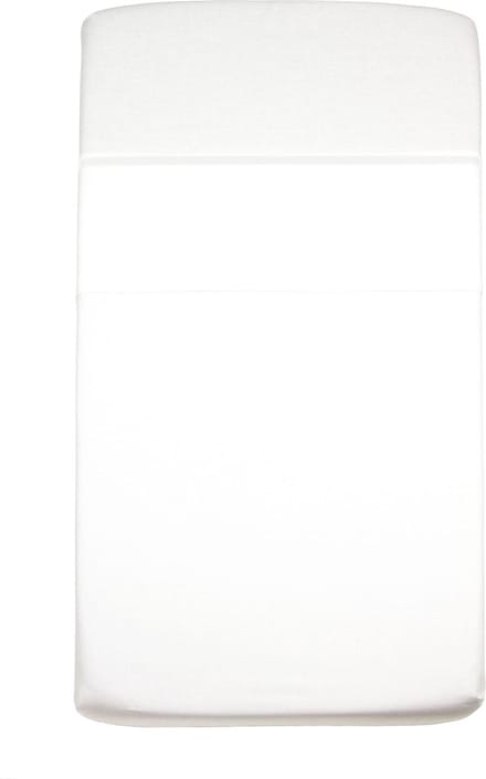 Briljant Baby Wieg Laken - 75x100 - Bias Tape - Wit