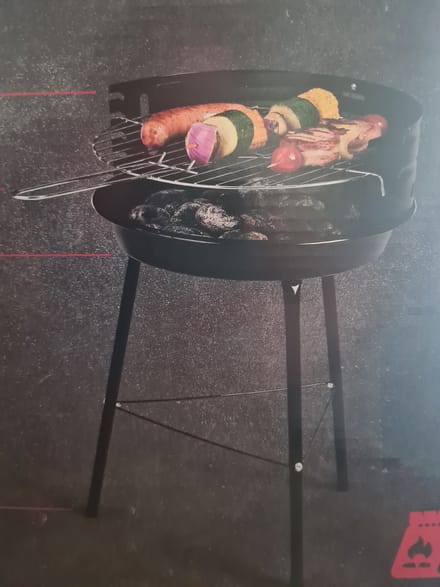 Grill Meister Houtskool barbecue - Rond - 38x32.5x54cm
