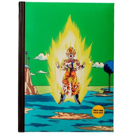 SD Toys Dragon Ball Z Notitieboek With Light Namek Final Battle Multicolours