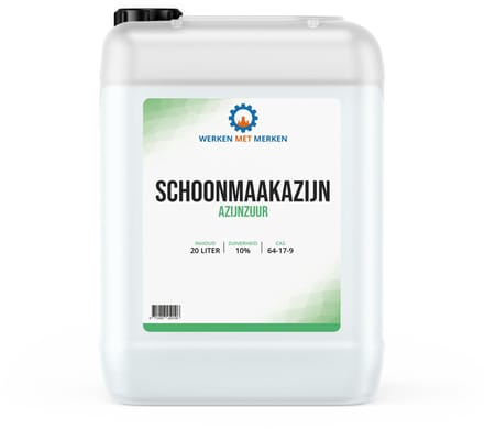 Schoonmaakazijn – Aanslagverwijderaar - 20 Liter