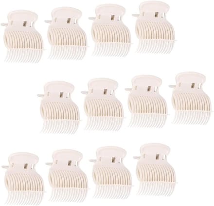 Haarspelden voor Krulspelden | 12 Stuks Witte Clips voor Warme & Koude Rollers