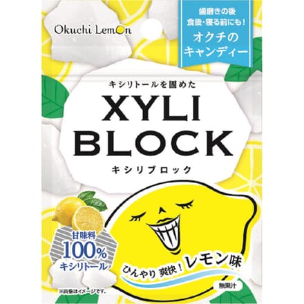 XYLI Block Cavity Preventing Xylitol Lemon 22g