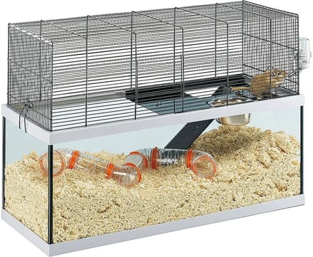 Ferplast Knaagdierkooi Gabry 80 - Dierenverblijf - 79x30.5x51.5 cm