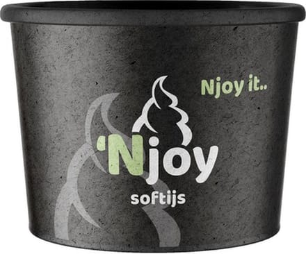 NJOY | Sundae | beker | bio | 50x 225ml
