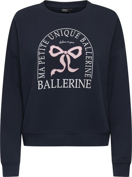 ONLY - ONLSWEAT LIFE L/S CREW O.SIZE STATE NOOS - Dames - Sweaters