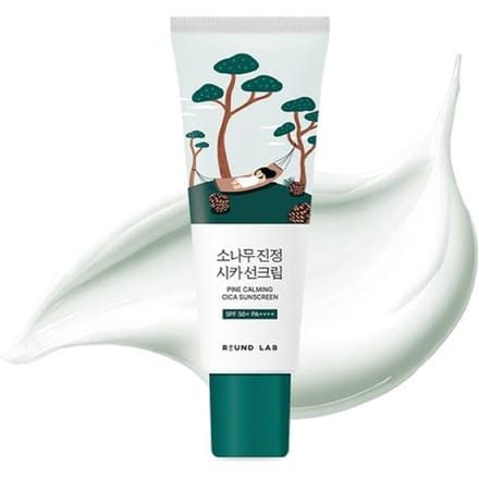 Round Lab Pine Cica Kalmerende Zoncrème SPF50+ PA++++ 40ml white