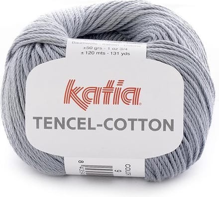 Katia Tencel-Cotton - 09 grijs - Lyocell/Katoen Garen