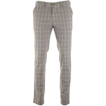 Gardeur Broek Savage Slim-Fit Ewoolution Check Beige / male
