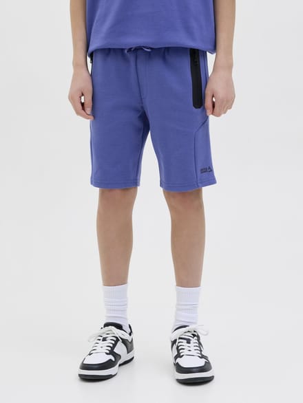 JACK&JONES - JPSTGORDON JJFUSION SWEAT SHORTS N JNR - Jongens - Bermuda shorts