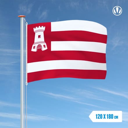 Vlag Alkmaar 120x180cm