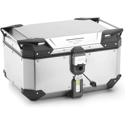 Top case motor alu zonder cilinder Givi Outback Evo