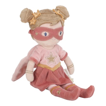 Little Dutch Superhero Knuffelpop Rosa - 35 cm