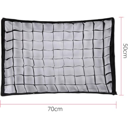 Fotografisch Honingraatrooster voor 50*70cm   20*28  Paraplu Softbox Studio Flitser Paraplu Softbox gray