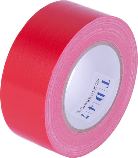 TD47 Gaffa Tape 50mm x 25m Rood