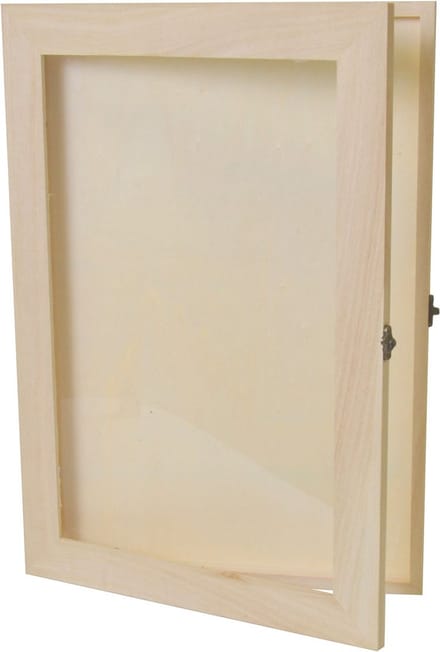 Gastenboek 42x29,7 cm - hout - Artemio