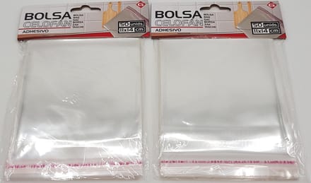 Cellofaan zakjes 200 stuks 11x14 cm