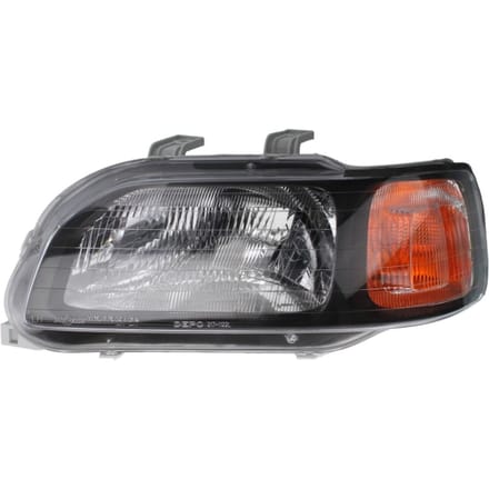 Honda Civic, 1995 - 2001, 5 drs Hatchback - koplamp, H4, links, - 1997