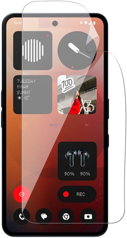 Screenprotector geschikt voor Nothing Phone 3a - 1x FlexGuard Screen Protector