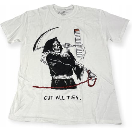 Koszulka T-shirt męski okrągły dekolt SPENCER'S THREADLESS M black