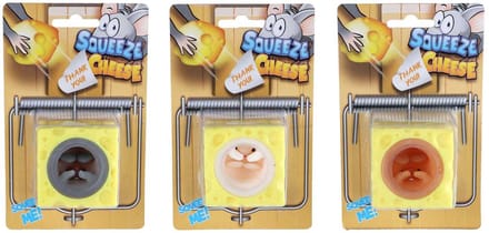 Squeeze Cheese Knijpkaas met muis Poppetjes en figuren